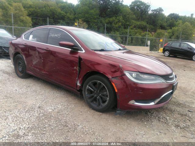  Salvage Chrysler 200