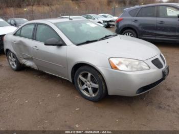  Salvage Pontiac G6