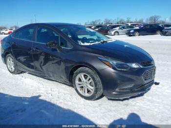  Salvage Chevrolet Cruze