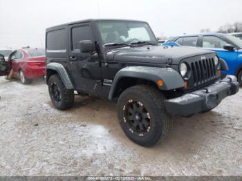  Salvage Jeep Wrangler