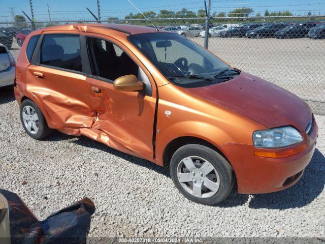  Salvage Chevrolet Aveo 5