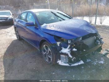  Salvage Hyundai ELANTRA