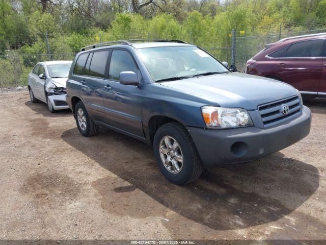  Salvage Toyota Highlander