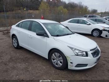  Salvage Chevrolet Cruze