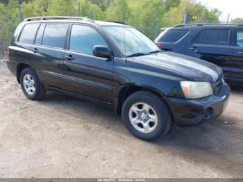  Salvage Toyota Highlander