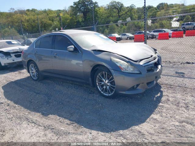  Salvage INFINITI G37x