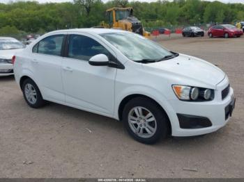  Salvage Chevrolet Sonic