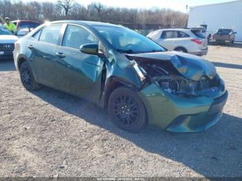  Salvage Toyota Corolla