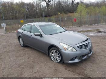 Salvage INFINITI G37x