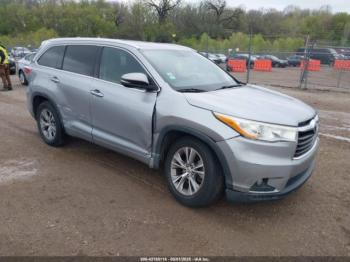  Salvage Toyota Highlander