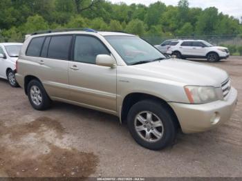  Salvage Toyota Highlander