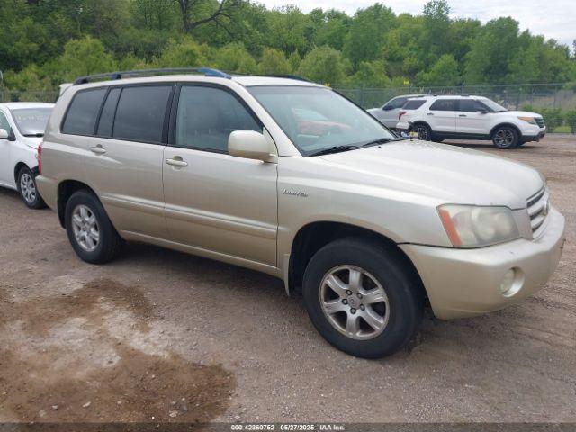  Salvage Toyota Highlander