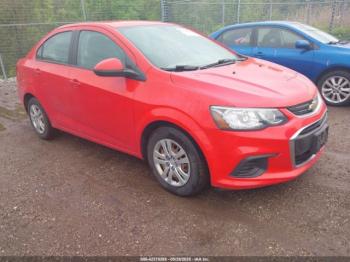  Salvage Chevrolet Sonic