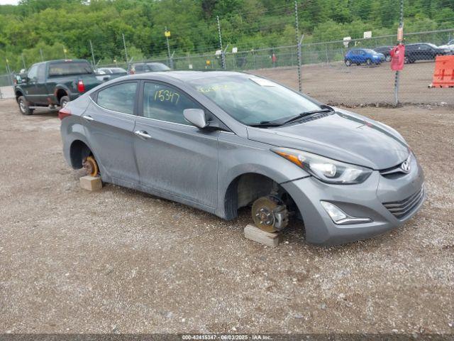  Salvage Hyundai ELANTRA