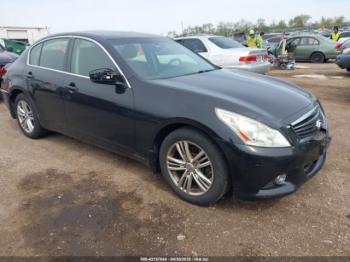  Salvage INFINITI G37x