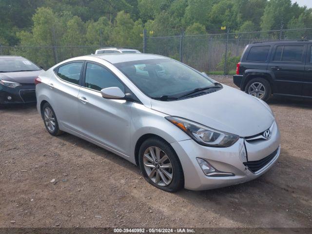  Salvage Hyundai ELANTRA