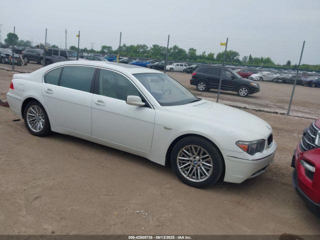  Salvage BMW 7 Series