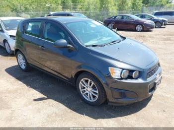  Salvage Chevrolet Sonic