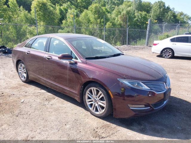  Salvage Lincoln MKZ