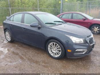  Salvage Chevrolet Cruze