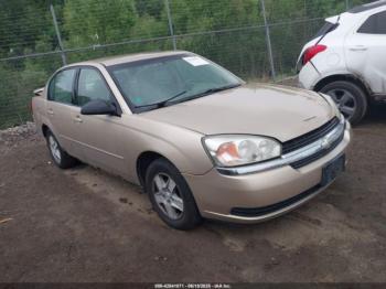 Salvage Chevrolet Malibu