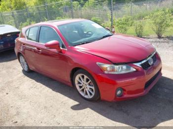  Salvage Lexus Ct