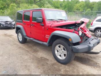  Salvage Jeep Wrangler