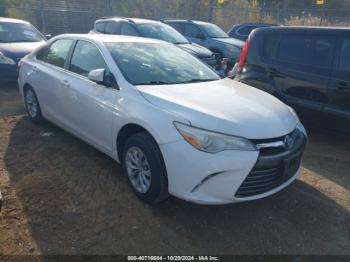  Salvage Toyota Camry