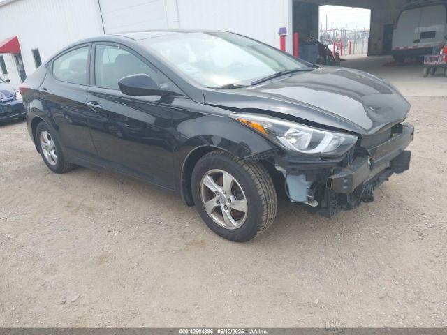  Salvage Hyundai ELANTRA