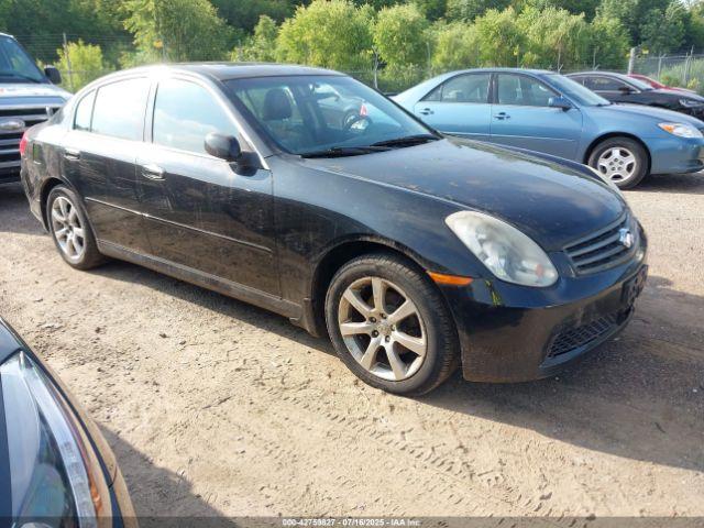 Salvage INFINITI G35x