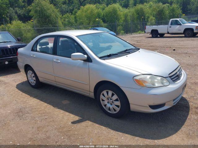  Salvage Toyota Corolla