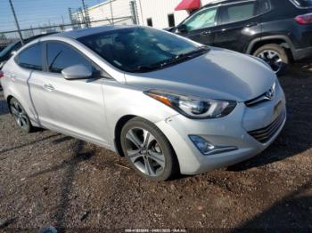 Salvage Hyundai ELANTRA