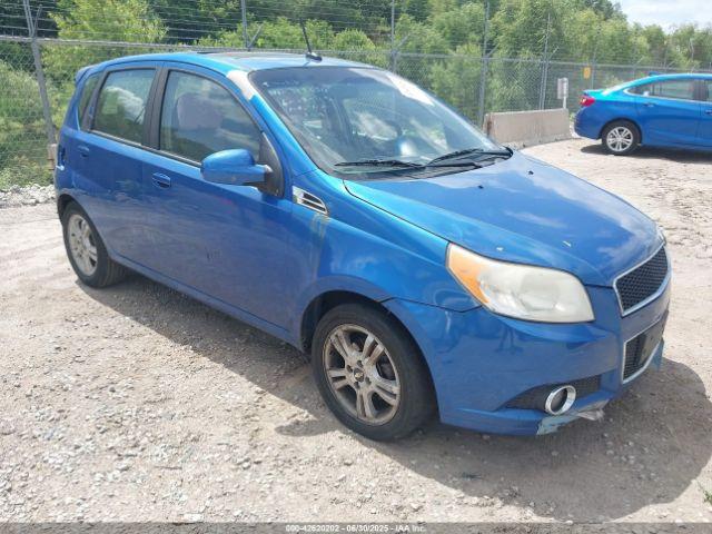  Salvage Chevrolet Aveo