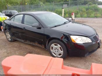  Salvage Pontiac G6