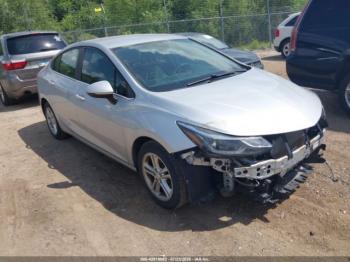  Salvage Chevrolet Cruze