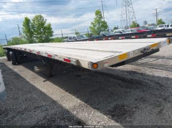 Salvage Utility Trailer Mfg Flatbed Trailer