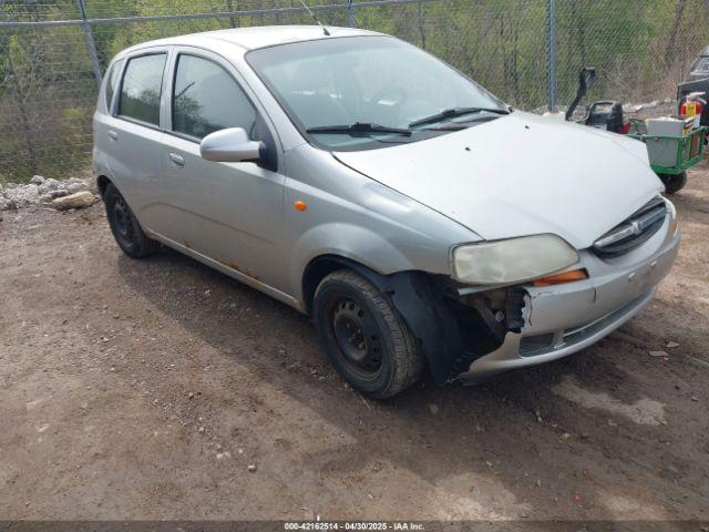  Salvage Chevrolet Aveo