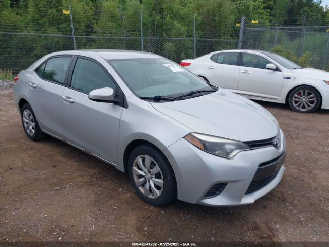 Salvage Toyota Corolla