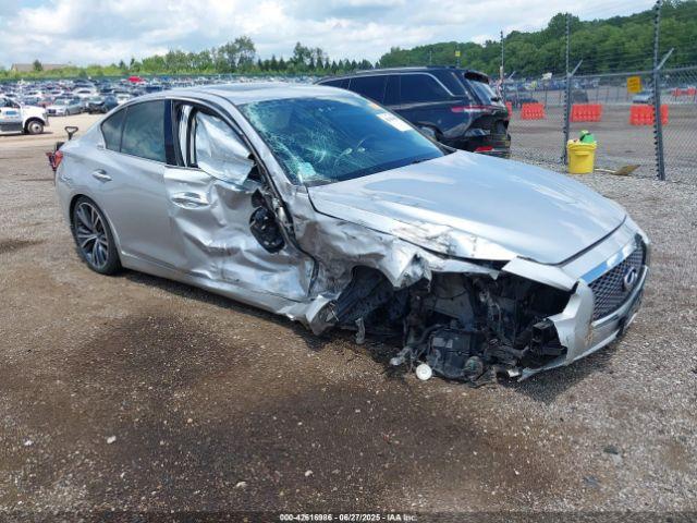  Salvage INFINITI Q50 Hybrid