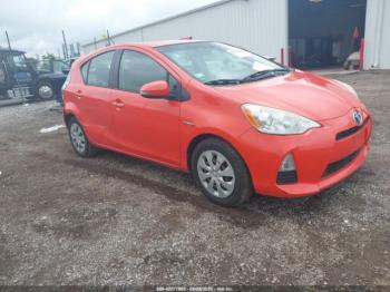  Salvage Toyota Prius c
