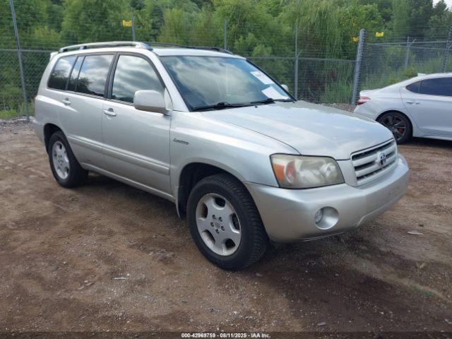  Salvage Toyota Highlander