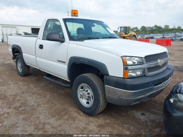  Salvage Chevrolet Silverado 2500