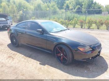  Salvage BMW 6 Series