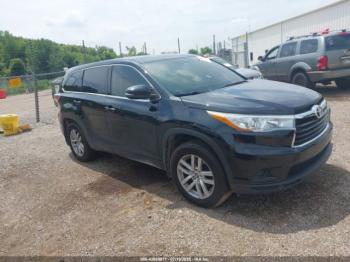  Salvage Toyota Highlander