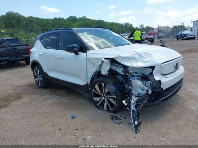  Salvage Volvo Xc40 Recharge Pure Electr