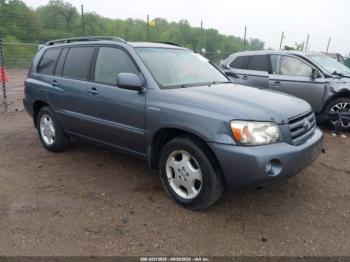  Salvage Toyota Highlander
