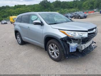  Salvage Toyota Highlander