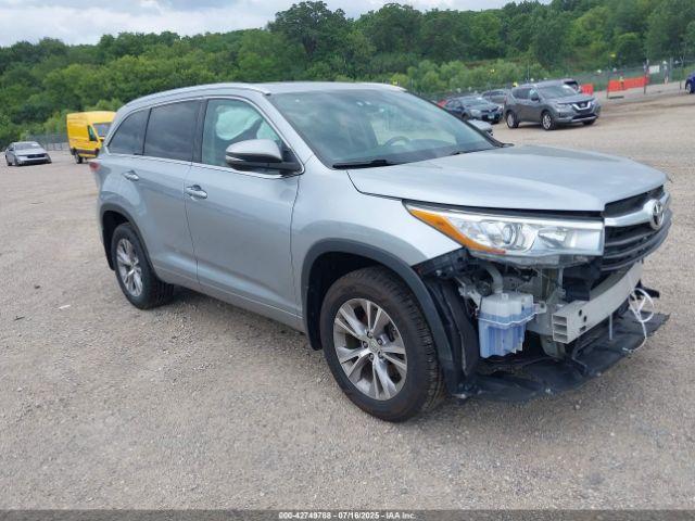  Salvage Toyota Highlander