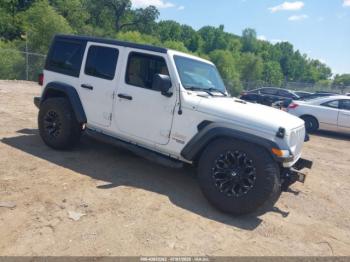  Salvage Jeep Wrangler