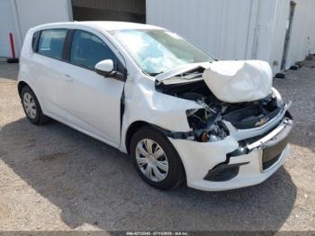  Salvage Chevrolet Sonic